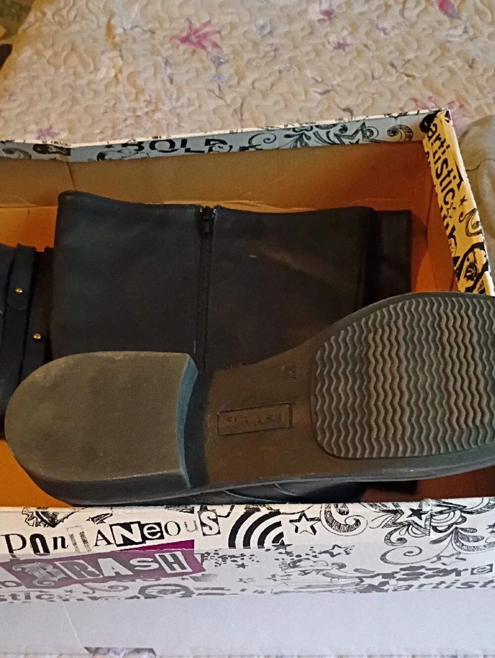 Brash heel slight tone